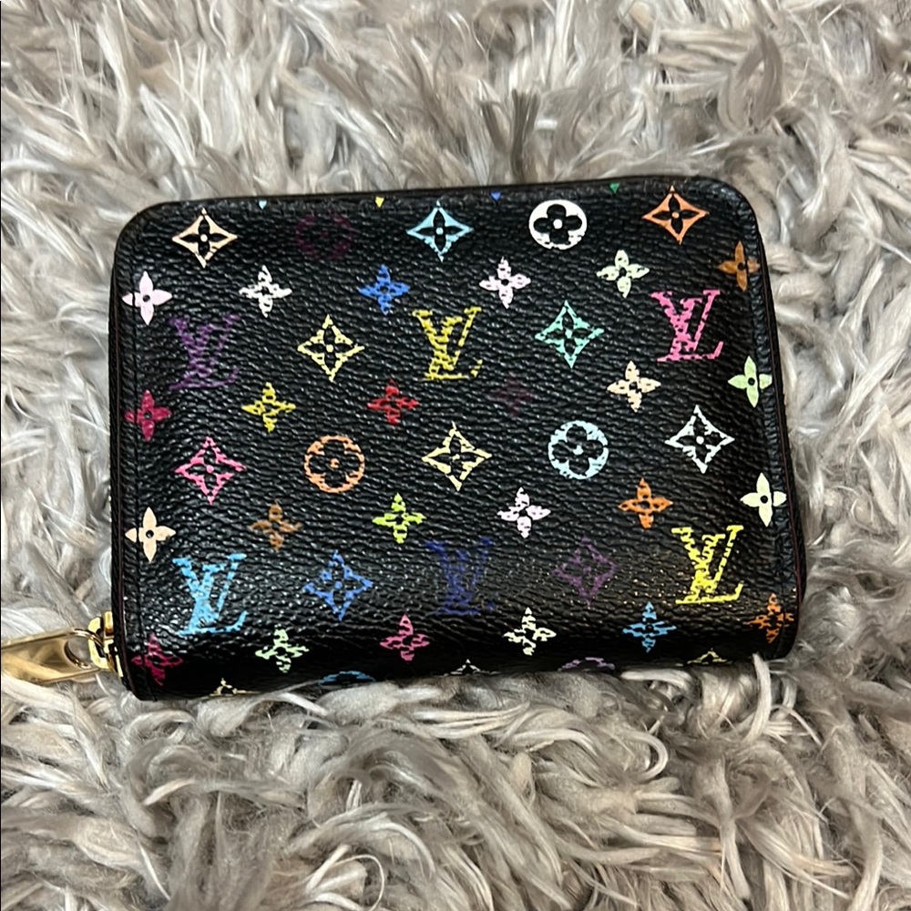 Louis Vuitton Murakami Multicolor Monogram coin purse